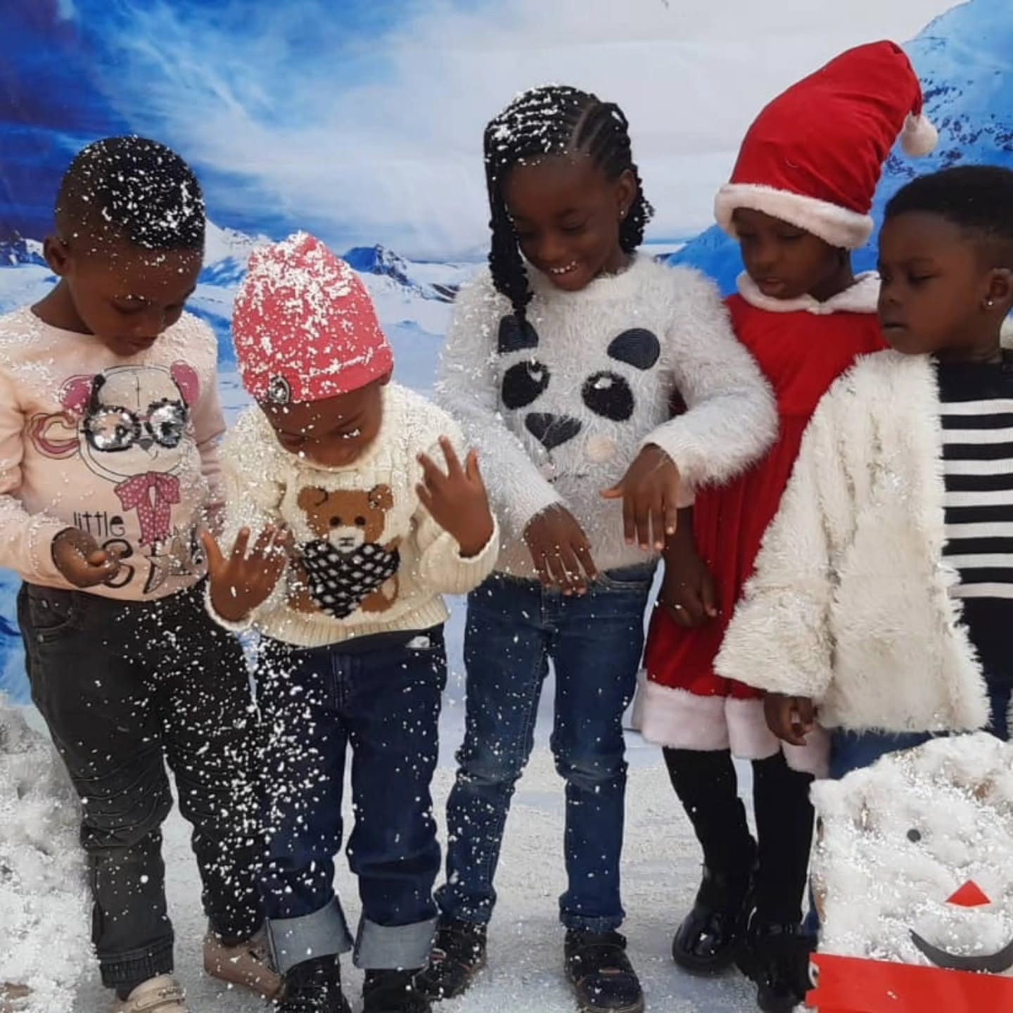 Catching snowflakes
